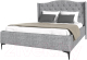 Каркас кровати НК Мебель Tango 140x200 / 72306787 (рогожка серый) - 