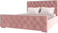 Каркас кровати НК Мебель Интеро 140x200 / 72306837 (велюр розовый) - 