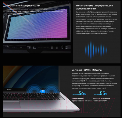 Ноутбук Huawei MateBook D 16 MCLG-X (53013YDL)
