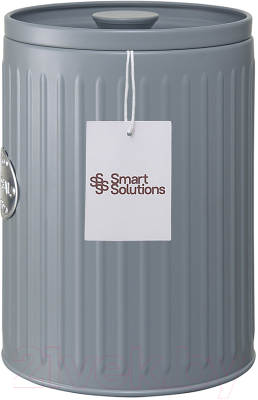 Емкость для хранения Smart Solutions Zinco / JY-SS-ZC-SCZP-GR-M (серый)