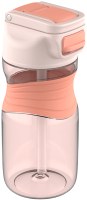 Бутылка для воды Smart Solutions Slow Sip / SH-SS-BTL-TRN-PNK-450 (розовый) - 