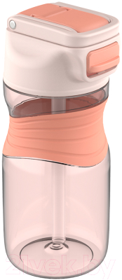 Бутылка для воды Smart Solutions Slow Sip / SH-SS-BTL-TRN-PNK-450 (розовый)