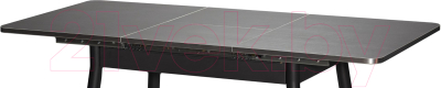 Изображение товара Обеденный стол Древпром М46 Бостон ДП1-01-10 60x90-127 (графит)