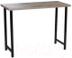 Миниатюра изображения товара Консольный столик Древпром М94 ДП1-02-04 120x50x88 (самдал/черный матовый)