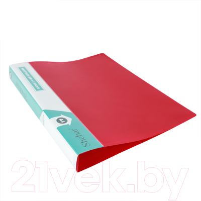 Папка для бумаг Shebar Sb-0172A-RD (красный)