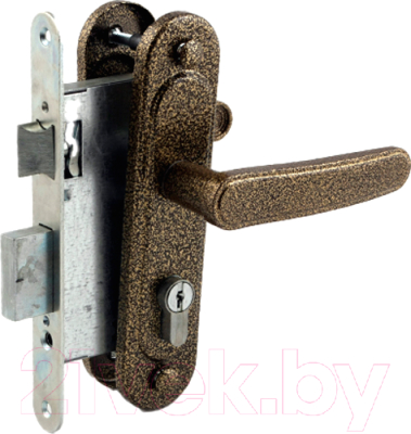 Изображение товара Замок врезной Омега ЗВ7.03 (бронза)