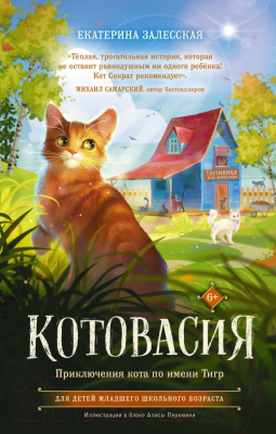 Книга АСТ Котовасия. Приключения кота по имени Тигр (Залесская Е.)
