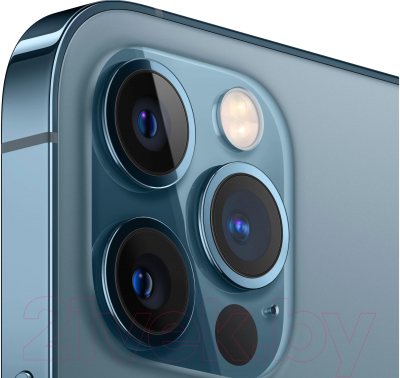 Смартфон Apple iPhone 12 Pro 512GB/2AMGMX3 восстановленный Breezy Грейд A (тихоокеанский синий)