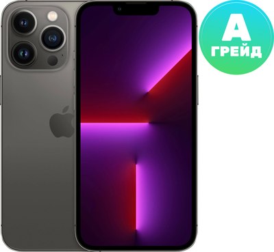 Смартфон восстановленный Apple iPhone 13 Pro 256GB Flip Грейд A (графит) - 