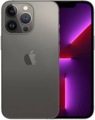Смартфон восстановленный Apple iPhone 13 Pro 256GB Flip Грейд A (графит)