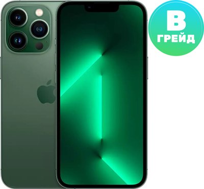 Смартфон восстановленный Apple iPhone 13 Pro 256GB Flip Грейд B (альпийский зеленый) - 