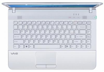 Ноутбук Sony VAIO VPCEA3M1R/WI - сверху