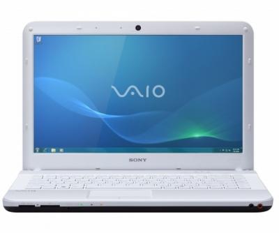 Ноутбук Sony VAIO VPCEA3M1R/WI - спереди