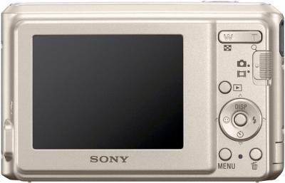 Компактный фотоаппарат Sony Cyber-shot DSC-S2000 (Silver) - вид сзади