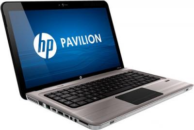 Ноутбук HP Pavilion dv6-3104er (XD546EA) - Вид сбоку