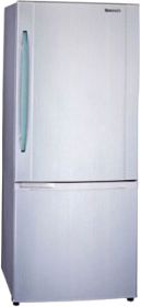 Холодильник с морозильником Panasonic NR-B651BR-S4 - общий вид