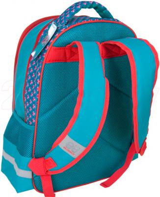 Школьный рюкзак Paso 14-1219S - вид сзади