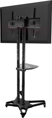 Стойка для ТВ/аппаратуры ARM Media PT-STAND-2 (Black) - вид сзади