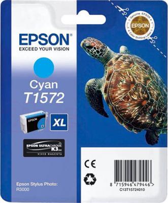 

Картридж Epson, Голубой, C13T15724010
