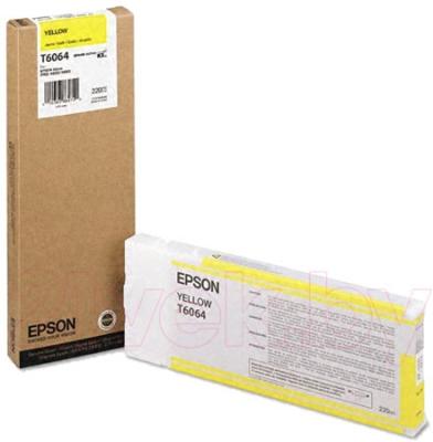 Картридж Epson C13T606400 - общий вид