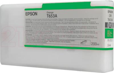 Картридж Epson C13T653B00 - общий вид