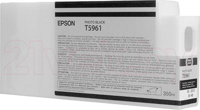 Картридж Epson C13T596100 - общий вид