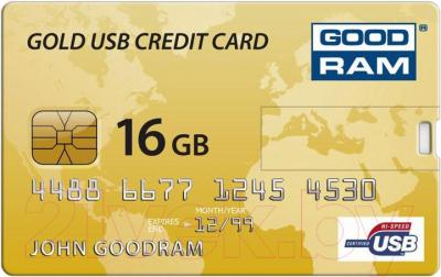 Usb flash накопитель Goodram Credit Card 16GB (PD16GH2GRCCPR9) - общий вид