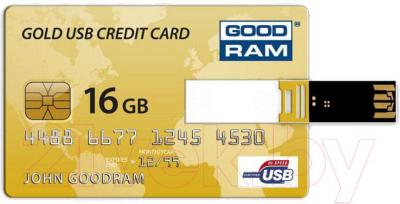 Usb flash накопитель Goodram Credit Card 16GB (PD16GH2GRCCPR9) - общий вид