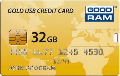 Usb flash накопитель Goodram Credit Card 32GB (PD32GH2GRCCPR9) - общий вид