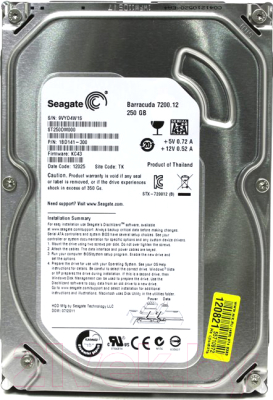 Жесткий диск Seagate Barracuda 7200.12 250GB (ST250DM000)