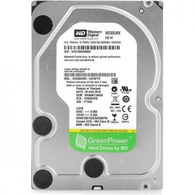 Жесткий диск Western Digital AV-GP 3TB (WD30EURX) - общий вид