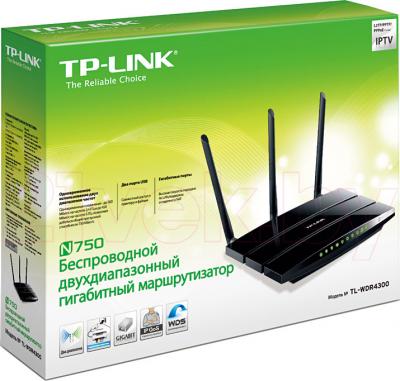 Беспроводной маршрутизатор TP-Link TL-WDR4300 - упаковка