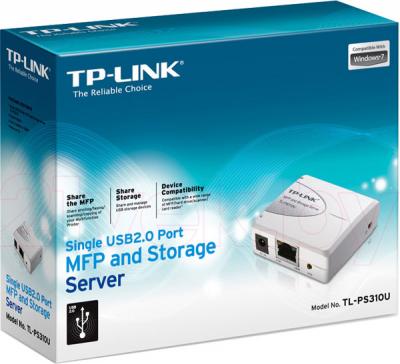 Принт-сервер TP-Link TL-PS310U - упковка