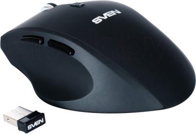 Мышь Sven RX-525 (черный) - общий вид