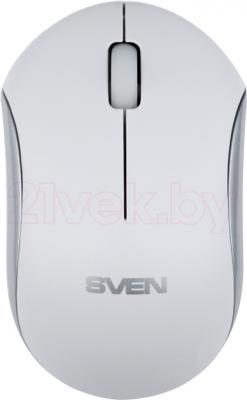 Мышь Sven RX-310 (белый) - общий вид