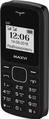 Мобильный телефон Maxvi С23 (черный)