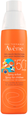 Спрей солнцезащитный Avene SPF50+ для детей (200мл)