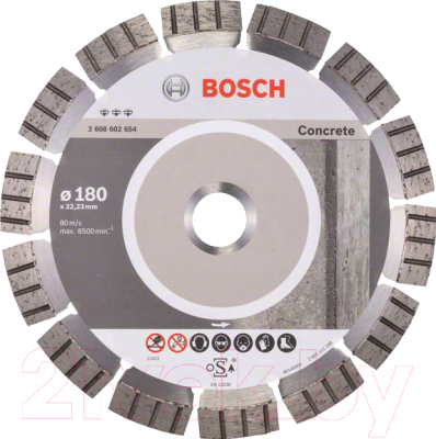 Изображение товара Отрезной диск алмазный Bosch 2.608.602.654