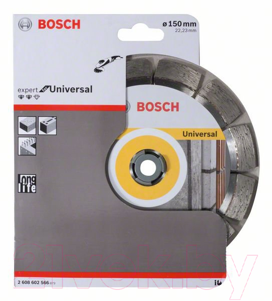 Отрезной диск алмазный Bosch 2.608.602.566