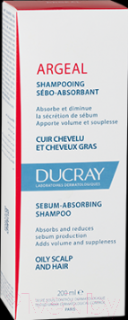 Шампунь для волос Ducray Аржеаль (200мл)