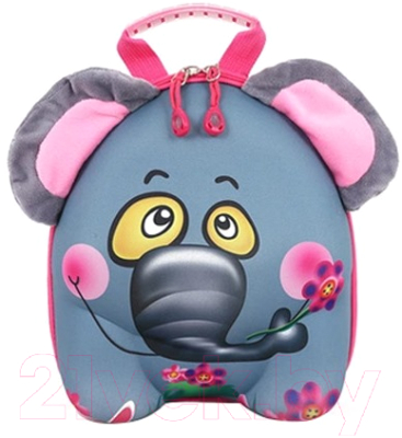 Детский рюкзак Котофей 02003115-41 (серый/розовый)