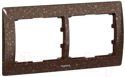 

Рамка для выключателя Legrand, Galea Life 771702 Corian Cocoa Brown
