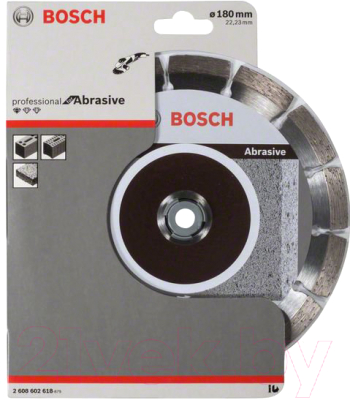 Отрезной диск алмазный Bosch 2.608.602.618