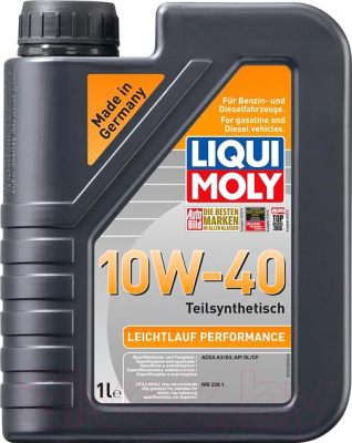 

Моторное масло Liqui Moly, Leichtlauf Performance 10W40 / 2338