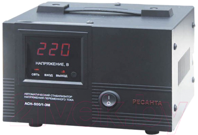 

Стабилизатор напряжения Ресанта, ACH-500/1-ЭМ
