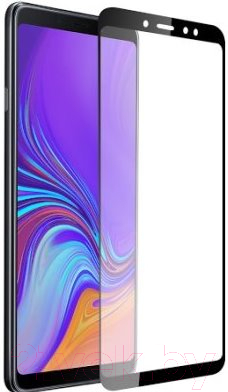 Защитное стекло для телефона Case Full Glue для Galaxy A9 (черный глянец) — фото 1