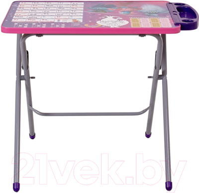 Комплект мебели с детским столом Polini Kids Тролли 303 (фиолетовый)