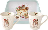 

Набор для чая/кофе, Wrendale Designs. Christmas. Мыши / X0011659156