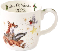 

Кружка Royal Worcester, Wrendale Designs. Christmas. Звезда Чуда 2022 / WNRA4020-XD