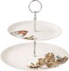 Ваза-этажерка Royal Worcester Wrendale Designs. Christmas / WNA4375-XG (зарянка/заяц) - 